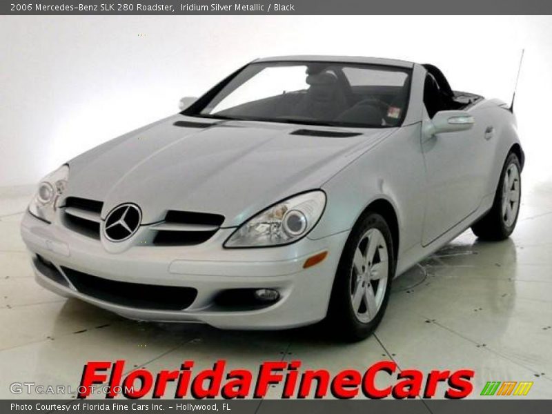 Iridium Silver Metallic / Black 2006 Mercedes-Benz SLK 280 Roadster