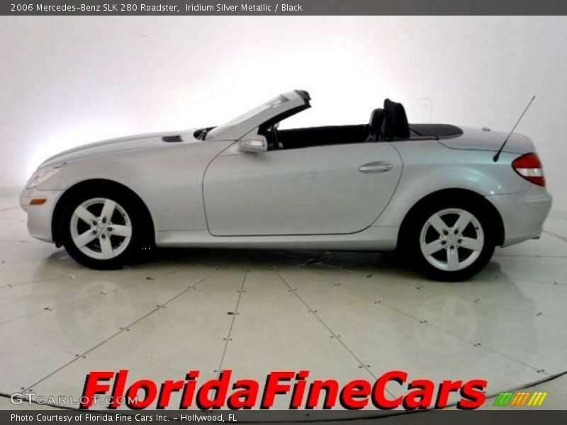 Iridium Silver Metallic / Black 2006 Mercedes-Benz SLK 280 Roadster