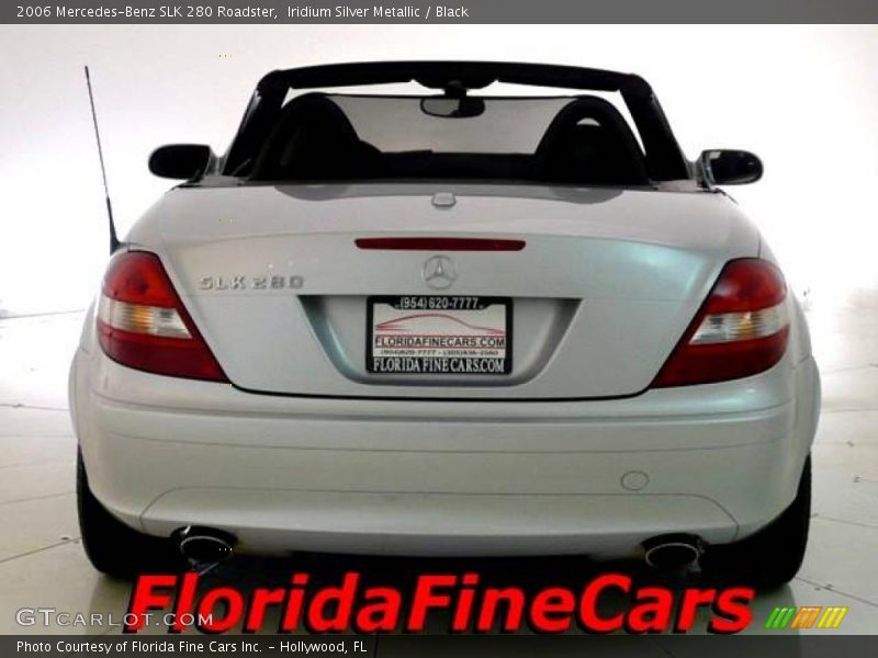 Iridium Silver Metallic / Black 2006 Mercedes-Benz SLK 280 Roadster