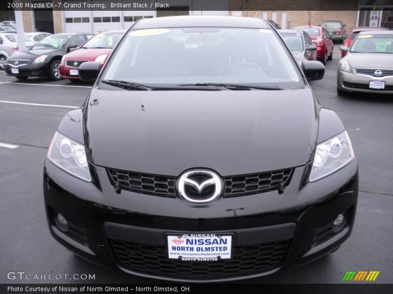 Brilliant Black / Black 2008 Mazda CX-7 Grand Touring