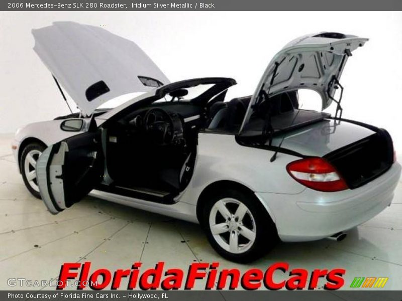 Iridium Silver Metallic / Black 2006 Mercedes-Benz SLK 280 Roadster