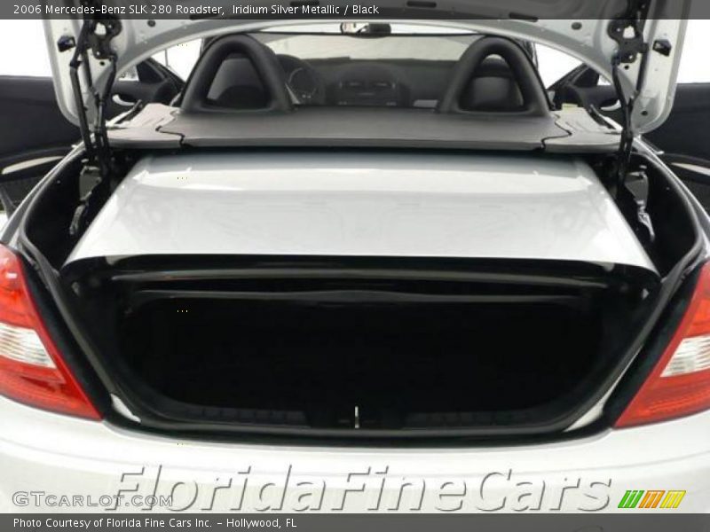 Iridium Silver Metallic / Black 2006 Mercedes-Benz SLK 280 Roadster