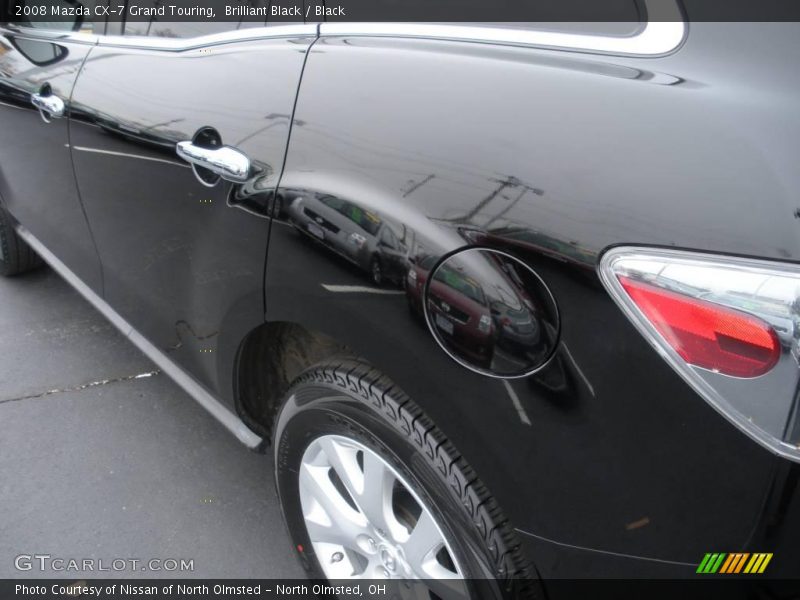 Brilliant Black / Black 2008 Mazda CX-7 Grand Touring