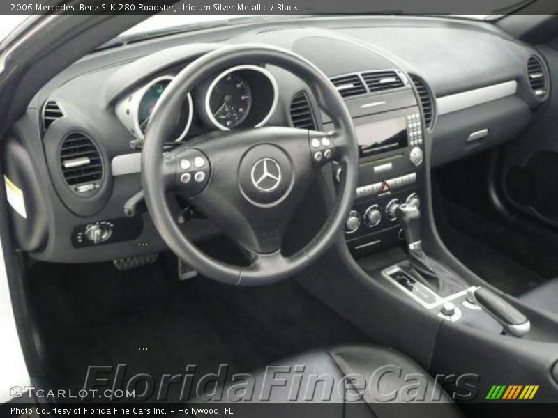 Iridium Silver Metallic / Black 2006 Mercedes-Benz SLK 280 Roadster