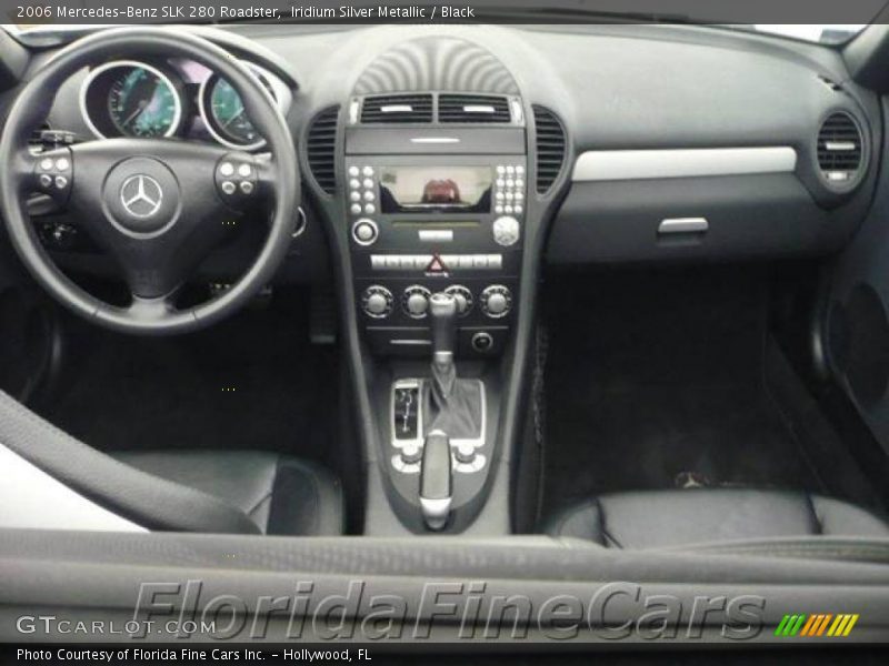 Iridium Silver Metallic / Black 2006 Mercedes-Benz SLK 280 Roadster