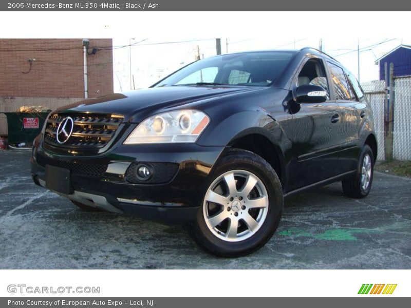 Black / Ash 2006 Mercedes-Benz ML 350 4Matic