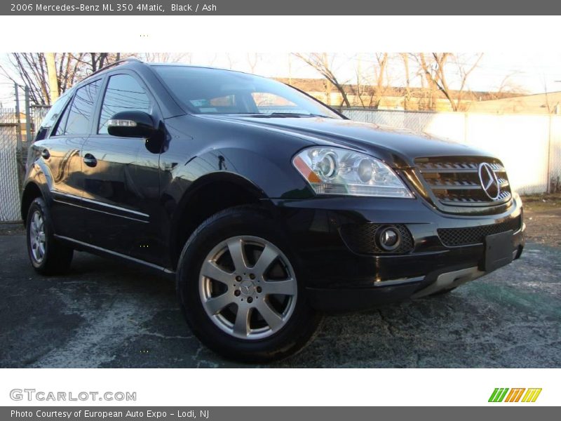 Black / Ash 2006 Mercedes-Benz ML 350 4Matic