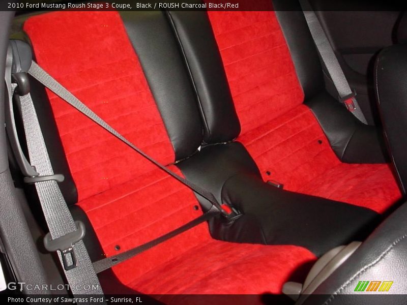 Black / ROUSH Charcoal Black/Red 2010 Ford Mustang Roush Stage 3 Coupe