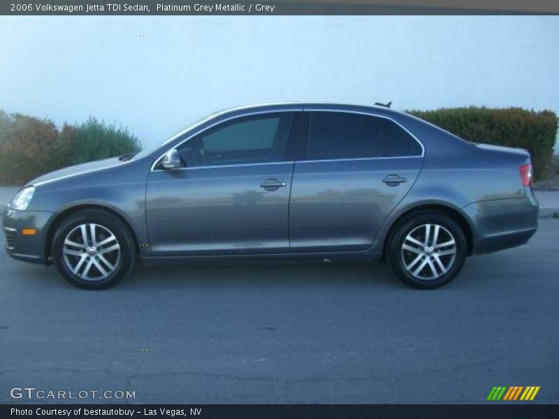 Platinum Grey Metallic / Grey 2006 Volkswagen Jetta TDI Sedan