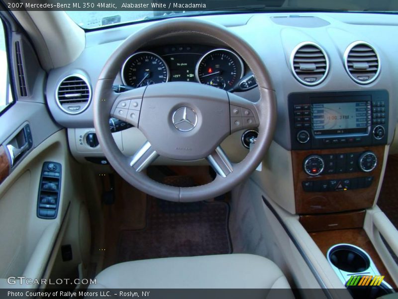 Alabaster White / Macadamia 2007 Mercedes-Benz ML 350 4Matic