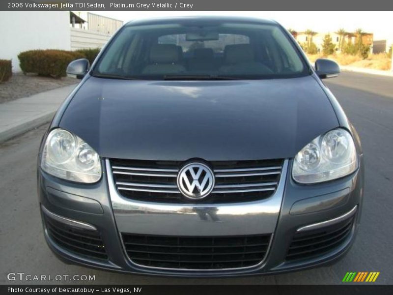 Platinum Grey Metallic / Grey 2006 Volkswagen Jetta TDI Sedan