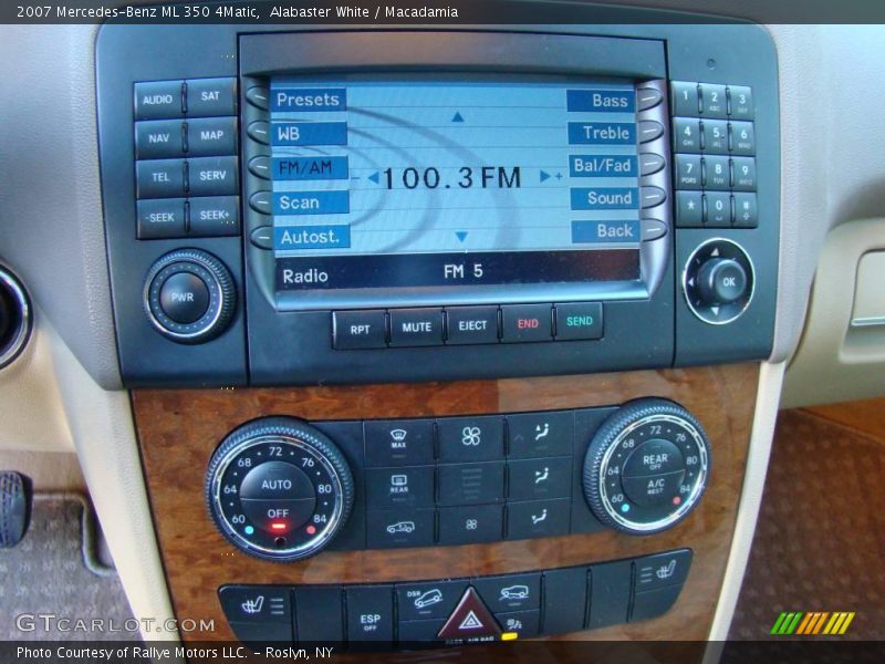 Alabaster White / Macadamia 2007 Mercedes-Benz ML 350 4Matic