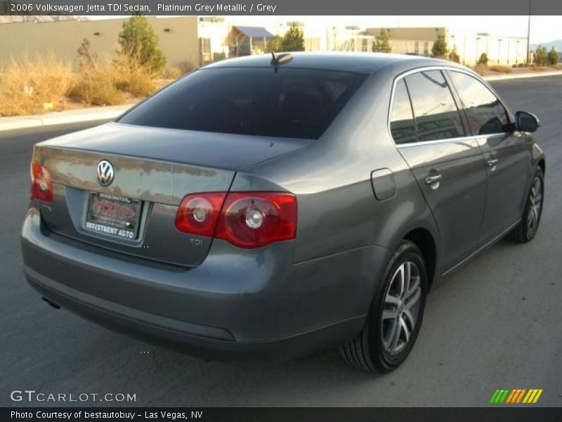 Platinum Grey Metallic / Grey 2006 Volkswagen Jetta TDI Sedan