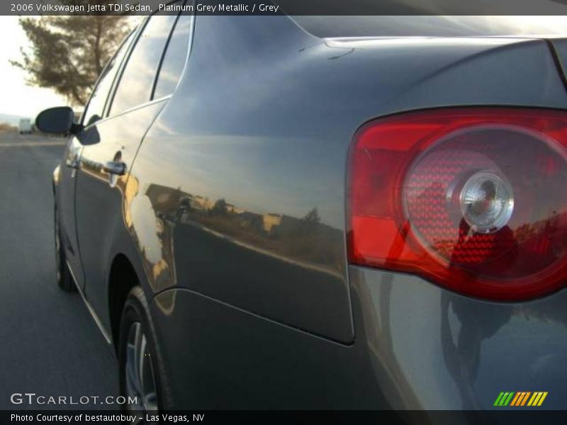 Platinum Grey Metallic / Grey 2006 Volkswagen Jetta TDI Sedan