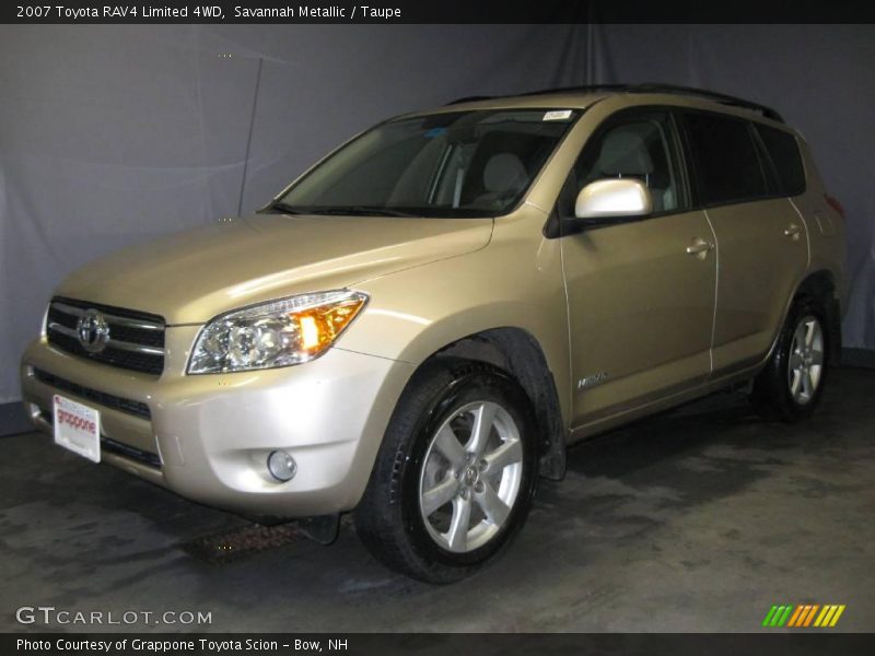 Savannah Metallic / Taupe 2007 Toyota RAV4 Limited 4WD