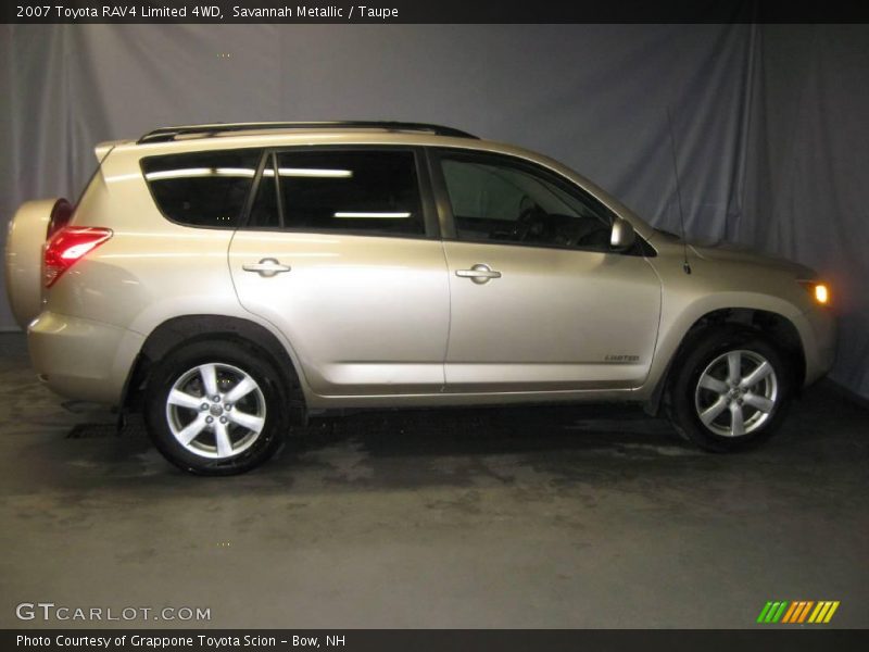 Savannah Metallic / Taupe 2007 Toyota RAV4 Limited 4WD