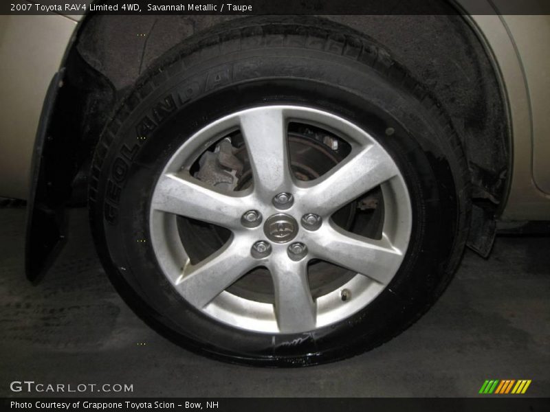 Savannah Metallic / Taupe 2007 Toyota RAV4 Limited 4WD