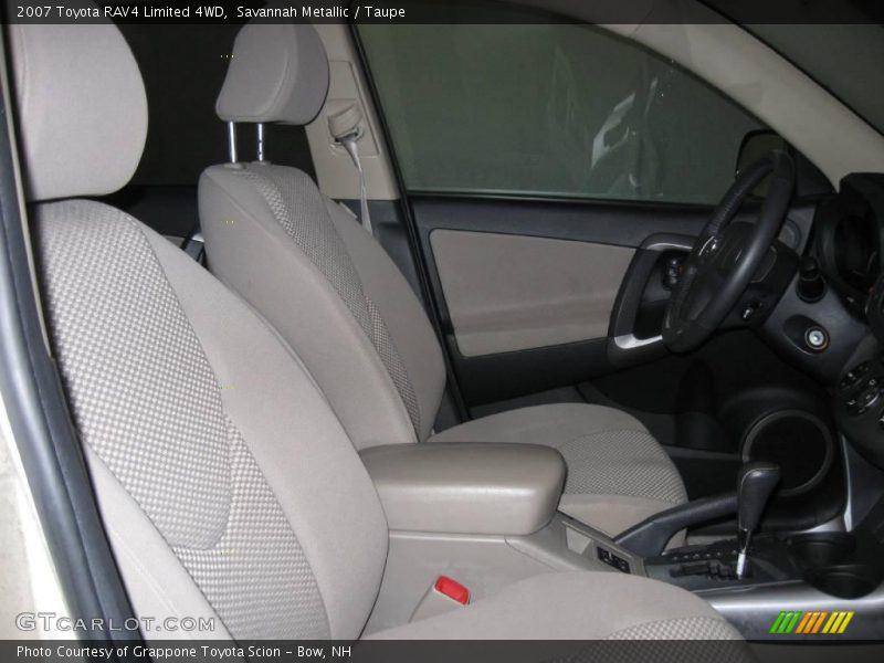 Savannah Metallic / Taupe 2007 Toyota RAV4 Limited 4WD