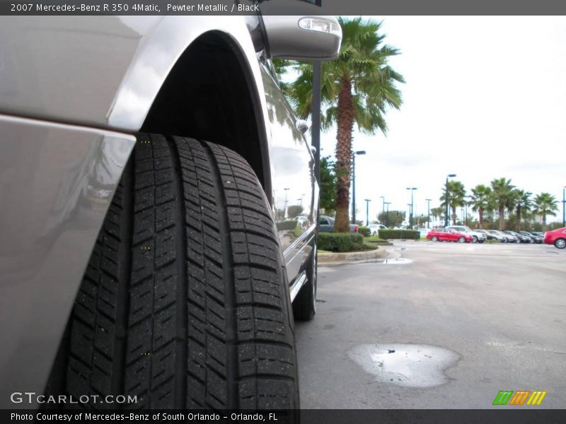 Pewter Metallic / Black 2007 Mercedes-Benz R 350 4Matic