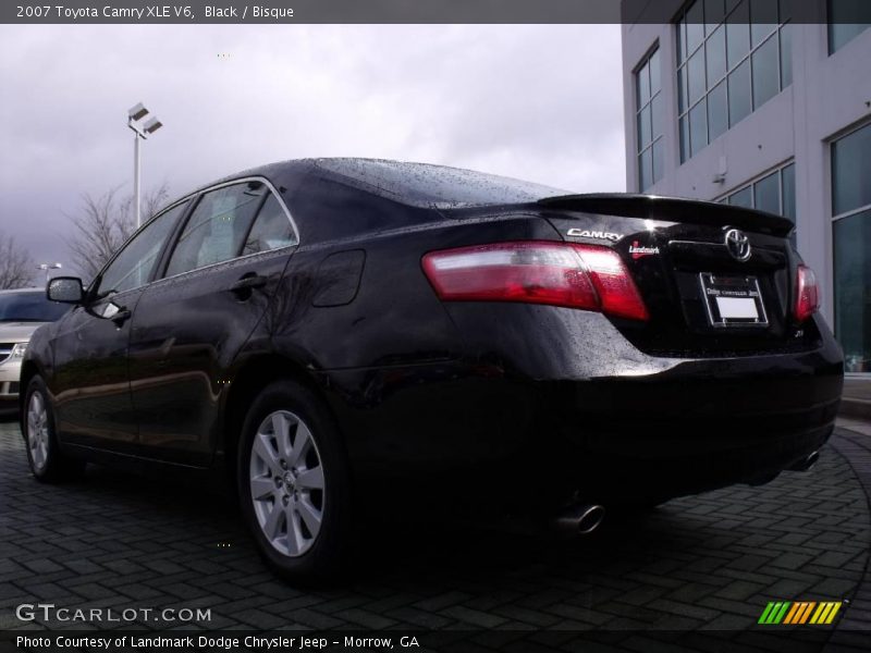 Black / Bisque 2007 Toyota Camry XLE V6