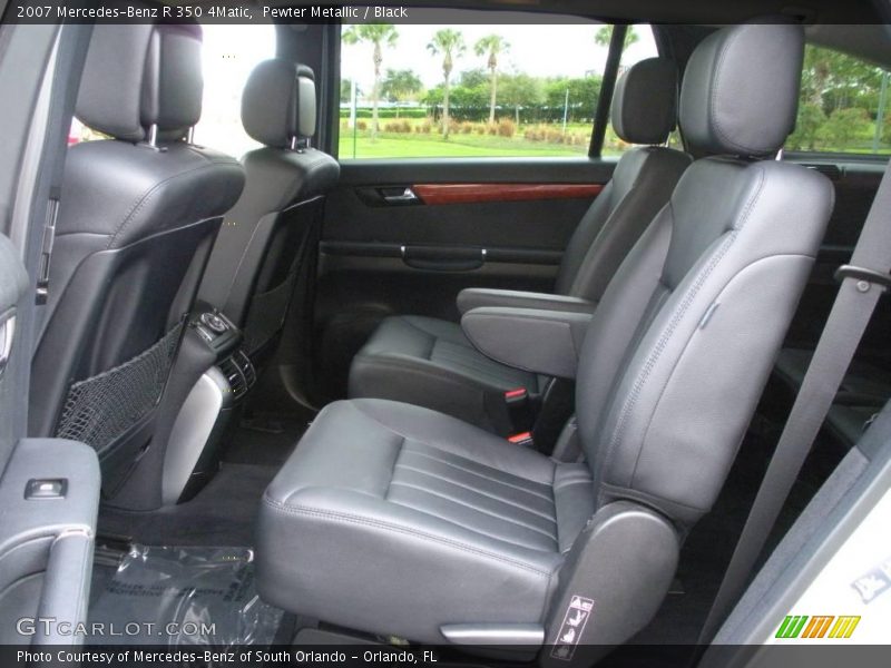 Pewter Metallic / Black 2007 Mercedes-Benz R 350 4Matic