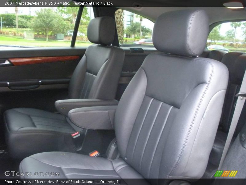 Pewter Metallic / Black 2007 Mercedes-Benz R 350 4Matic