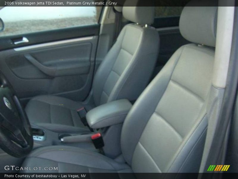 Platinum Grey Metallic / Grey 2006 Volkswagen Jetta TDI Sedan