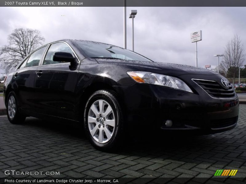 Black / Bisque 2007 Toyota Camry XLE V6