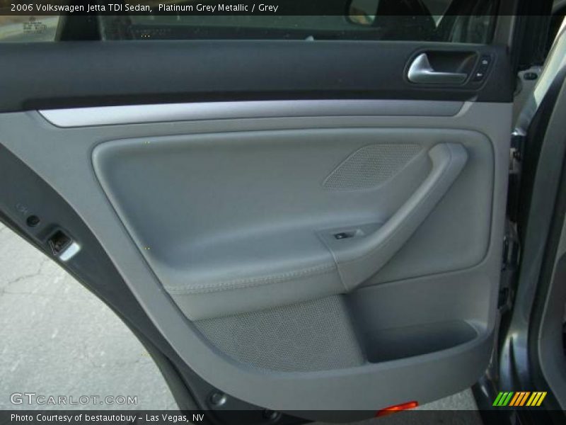 Platinum Grey Metallic / Grey 2006 Volkswagen Jetta TDI Sedan