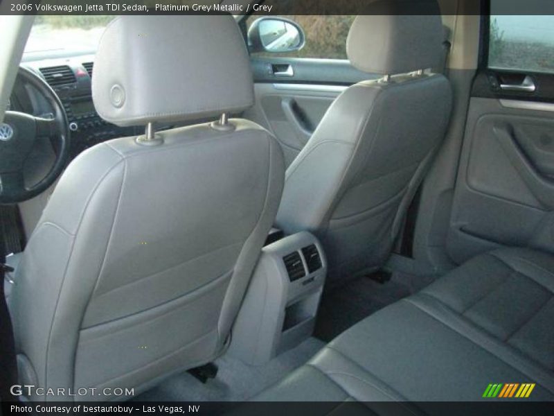 Platinum Grey Metallic / Grey 2006 Volkswagen Jetta TDI Sedan
