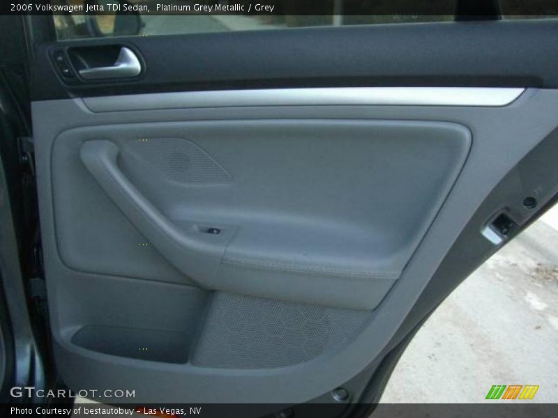Platinum Grey Metallic / Grey 2006 Volkswagen Jetta TDI Sedan
