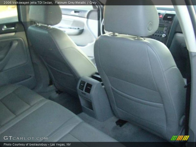 Platinum Grey Metallic / Grey 2006 Volkswagen Jetta TDI Sedan