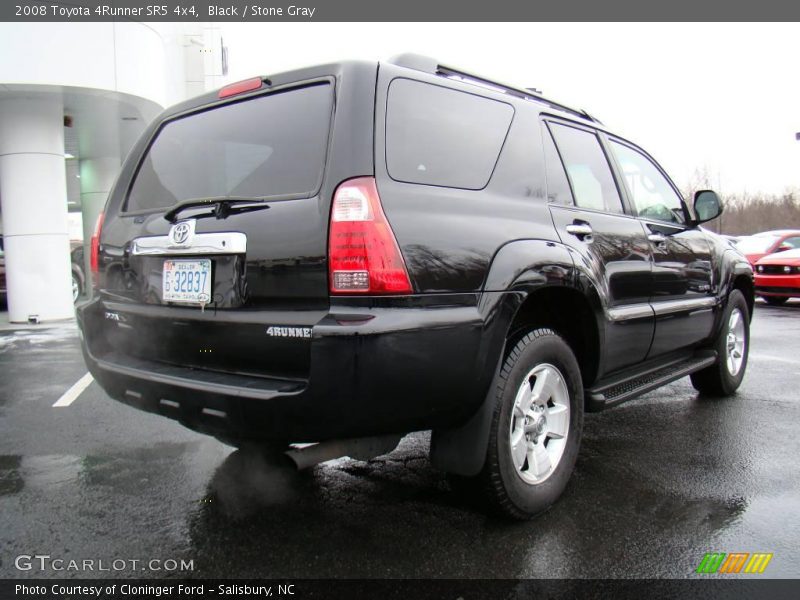 Black / Stone Gray 2008 Toyota 4Runner SR5 4x4