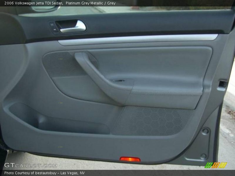 Platinum Grey Metallic / Grey 2006 Volkswagen Jetta TDI Sedan