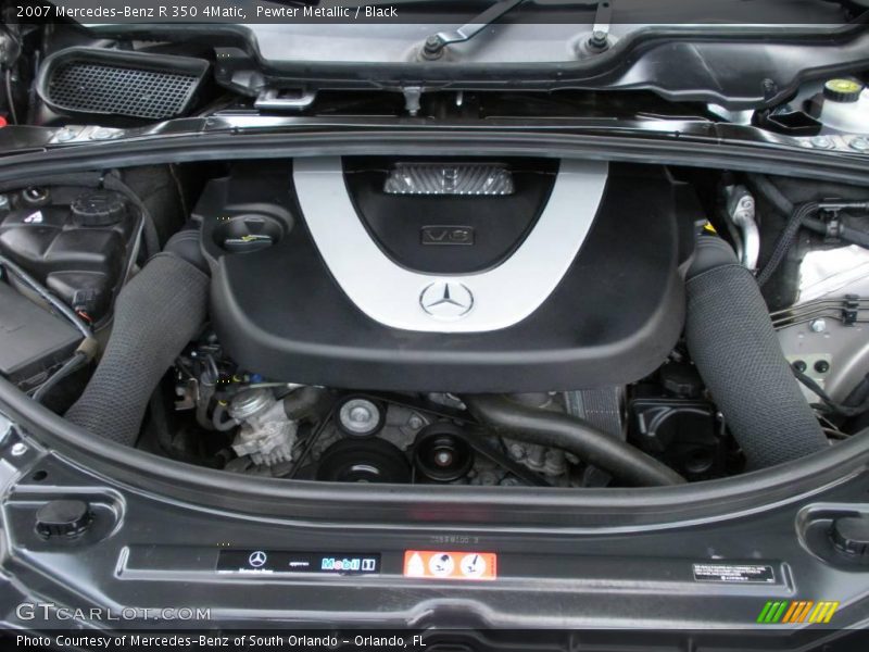 Pewter Metallic / Black 2007 Mercedes-Benz R 350 4Matic
