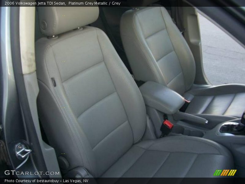 Platinum Grey Metallic / Grey 2006 Volkswagen Jetta TDI Sedan