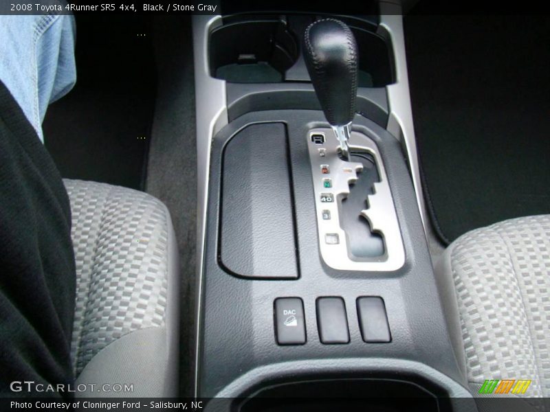 Black / Stone Gray 2008 Toyota 4Runner SR5 4x4
