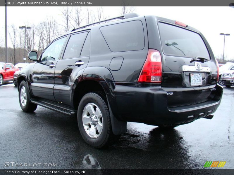 Black / Stone Gray 2008 Toyota 4Runner SR5 4x4