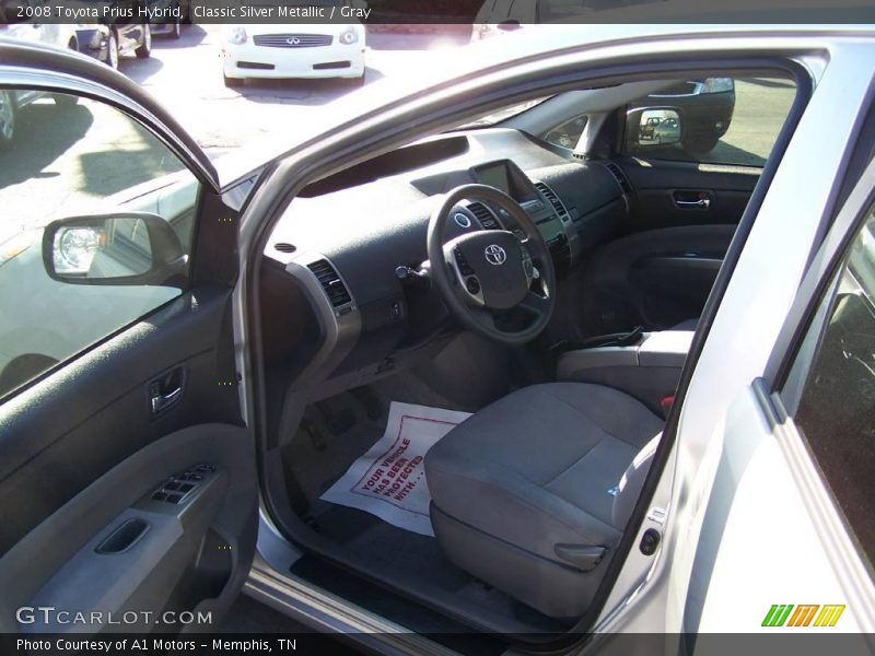 Classic Silver Metallic / Gray 2008 Toyota Prius Hybrid