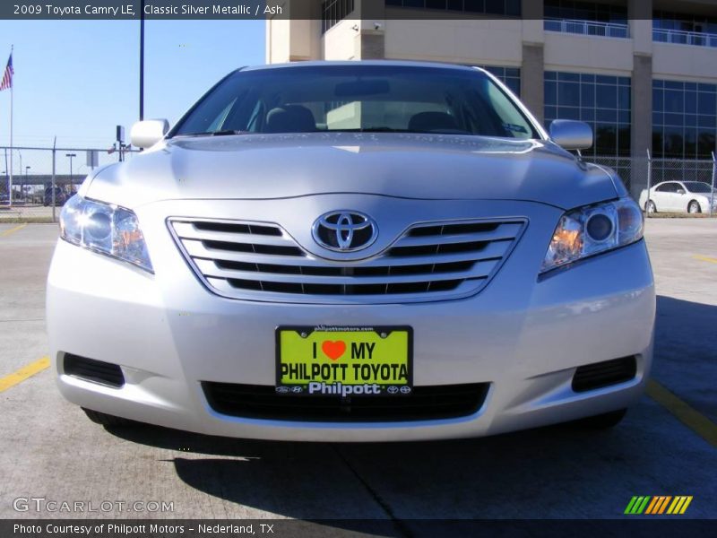 Classic Silver Metallic / Ash 2009 Toyota Camry LE