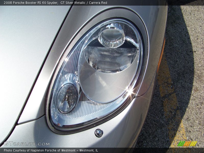 GT Silver Metallic / Carrera Red 2008 Porsche Boxster RS 60 Spyder