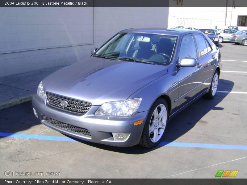 Bluestone Metallic / Black 2004 Lexus IS 300