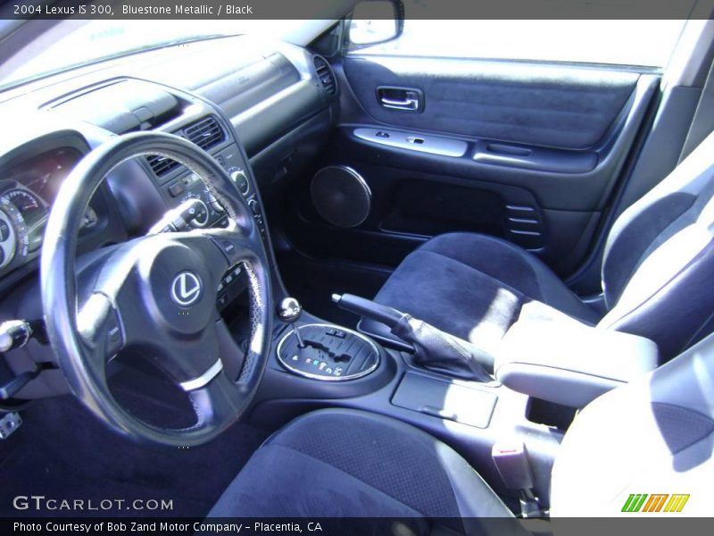 Bluestone Metallic / Black 2004 Lexus IS 300