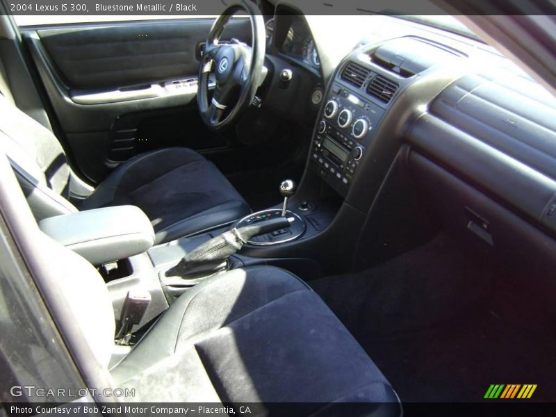 Bluestone Metallic / Black 2004 Lexus IS 300