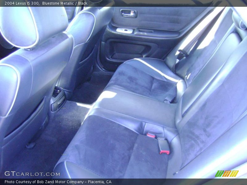 Bluestone Metallic / Black 2004 Lexus IS 300