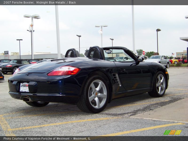 Midnight Blue Metallic / Black 2007 Porsche Boxster