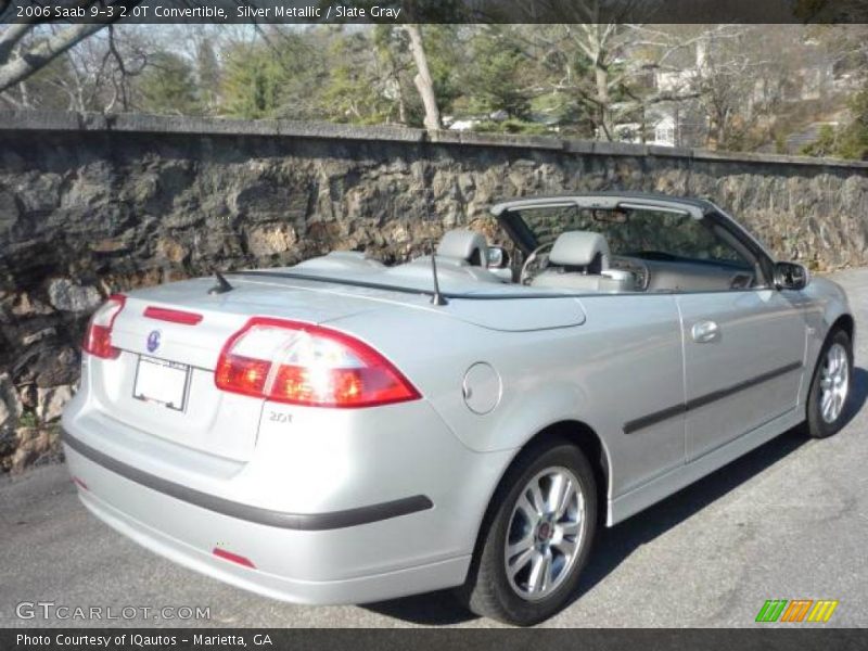 Silver Metallic / Slate Gray 2006 Saab 9-3 2.0T Convertible
