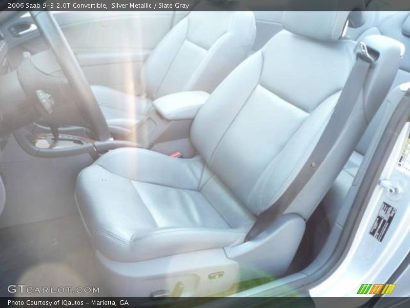 Silver Metallic / Slate Gray 2006 Saab 9-3 2.0T Convertible