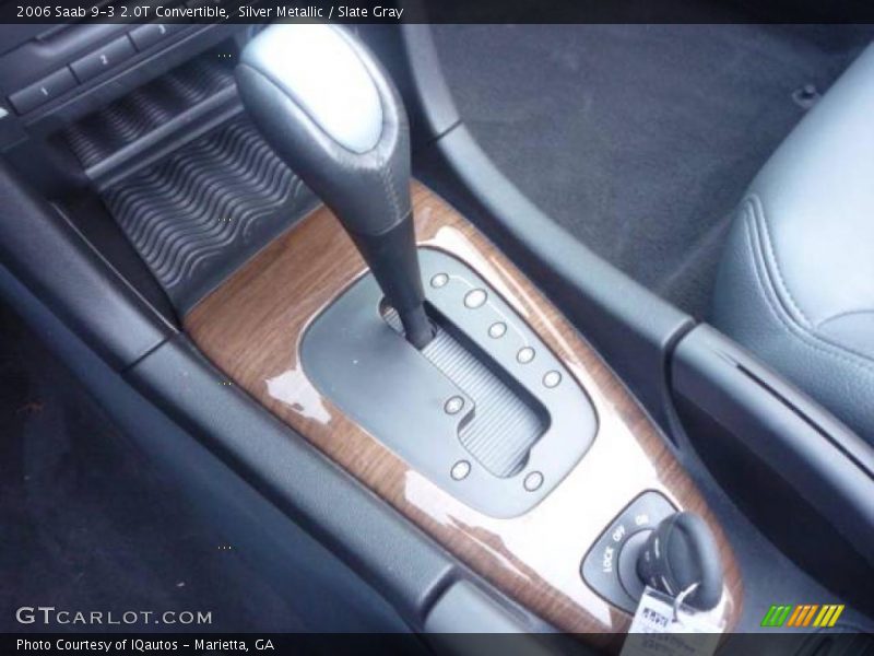 Silver Metallic / Slate Gray 2006 Saab 9-3 2.0T Convertible