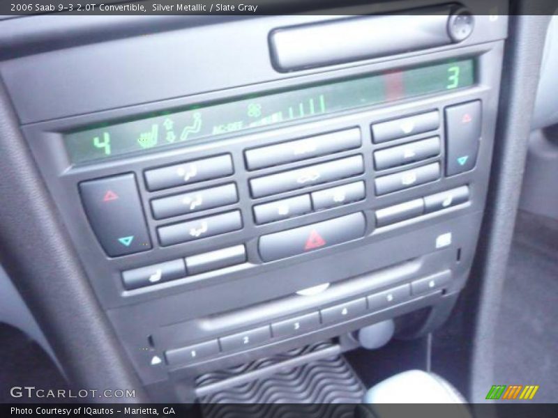 Silver Metallic / Slate Gray 2006 Saab 9-3 2.0T Convertible